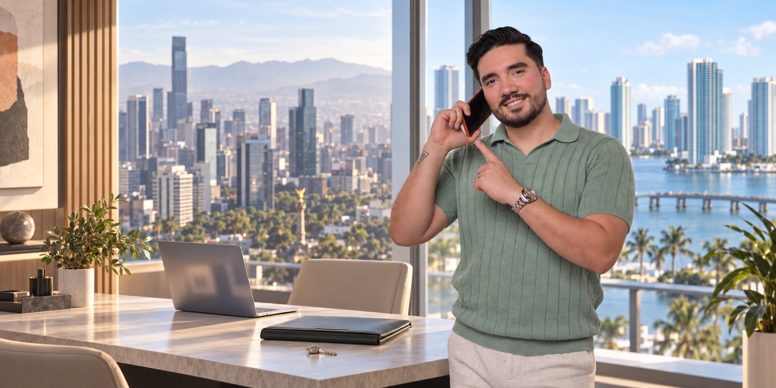 Cierre remoto y transferencia segura para comprar una propiedad en Miami desde México