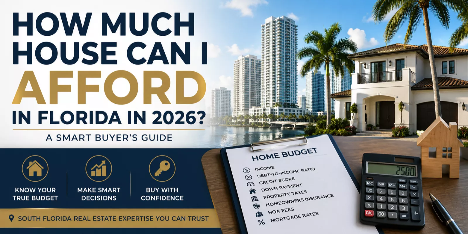Cómo Calcular la Asequibilidad de una Casa en Florida