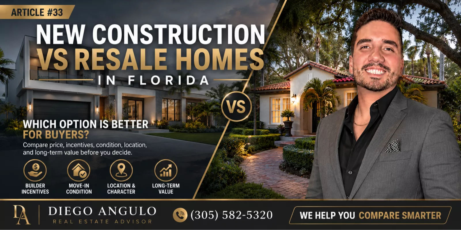 New construction vs. Resale homes in Florida. A guide