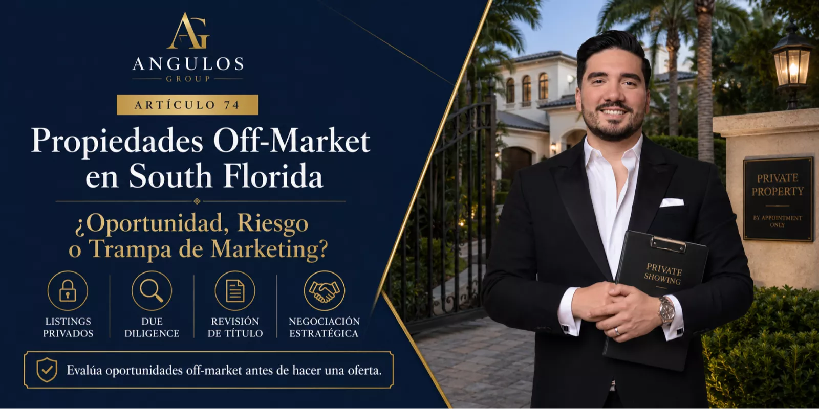 Navigating off-market properties in South Florida