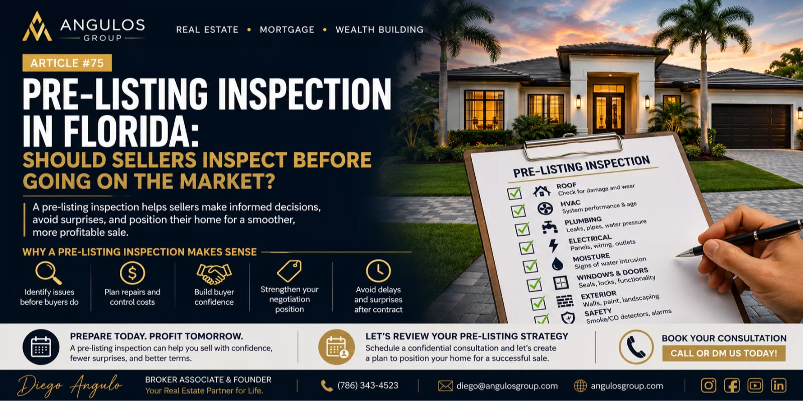 Maximizing home value with Pre-listing inspections