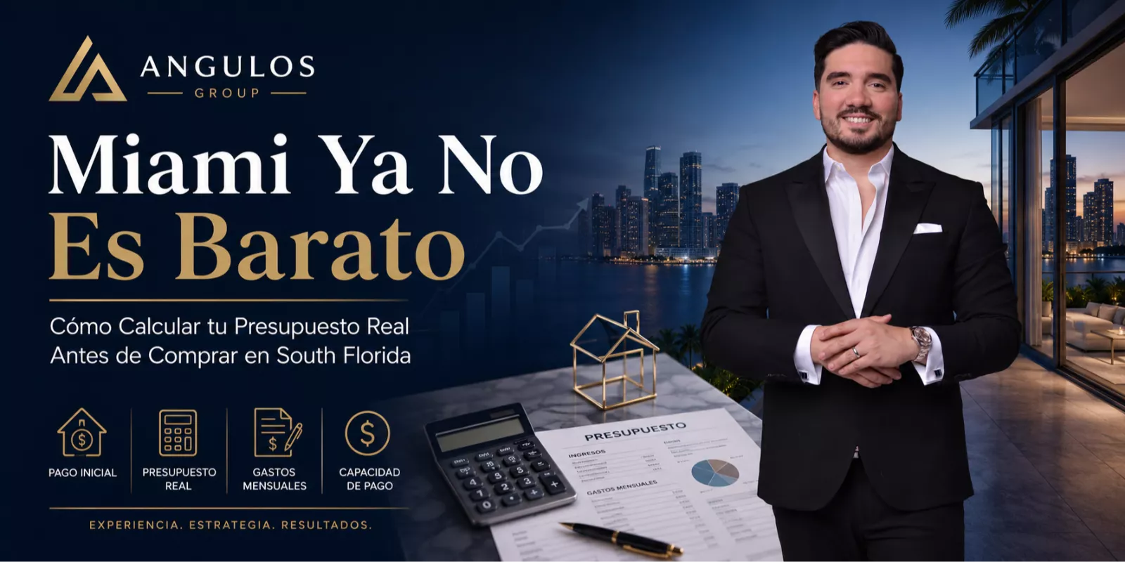Compra inteligente. Presupuesto para casa en Miami