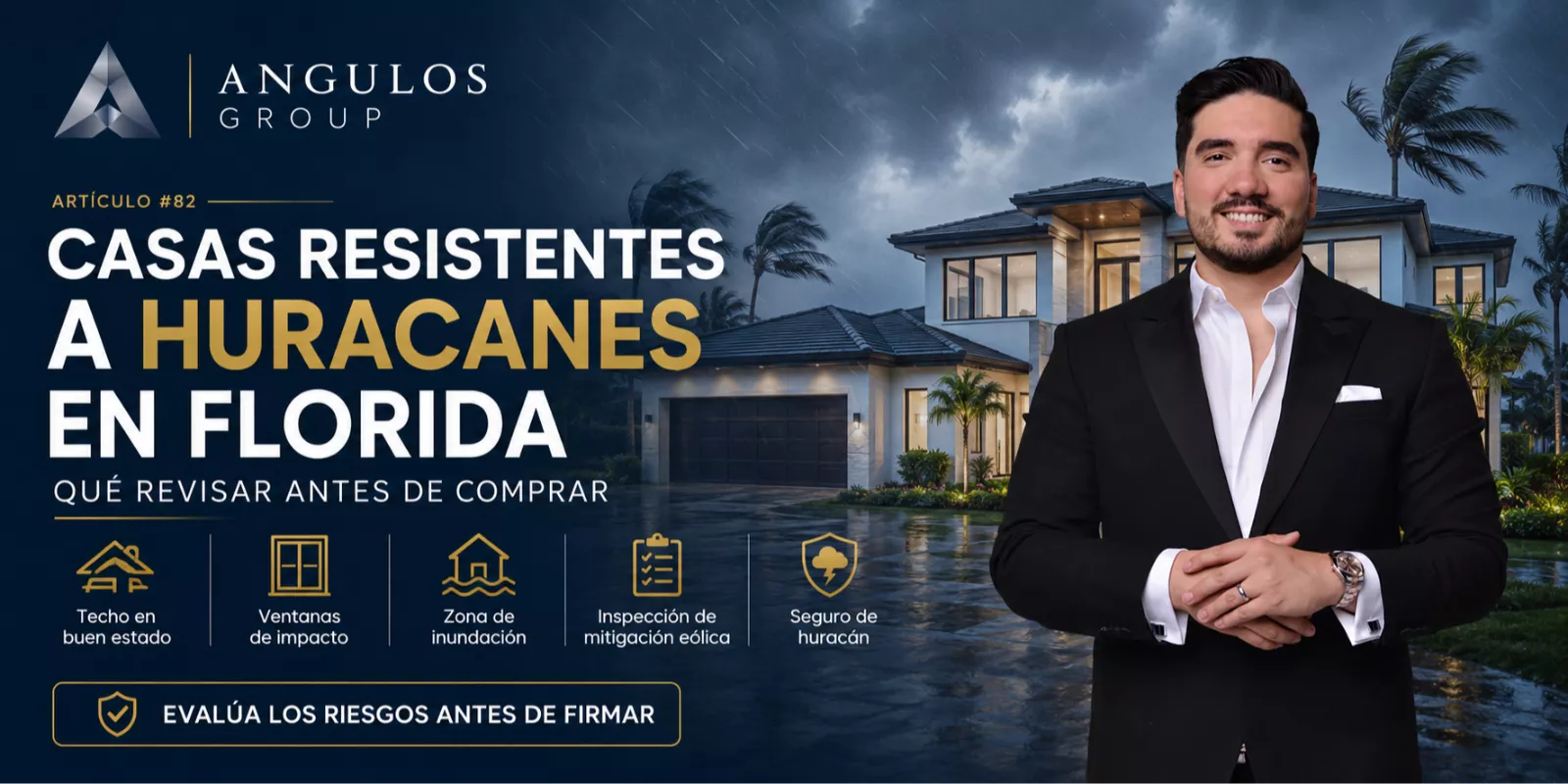 Casas resistentes a huracanes. Guía de compra en Florida